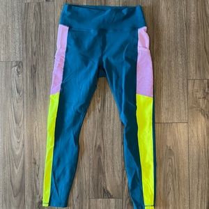 Fabletics neon leggings